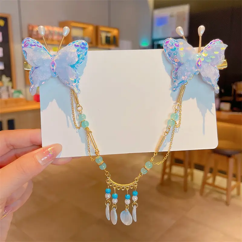 New Kids Ancient Headdress with Princess Flower Pendant - Image 4