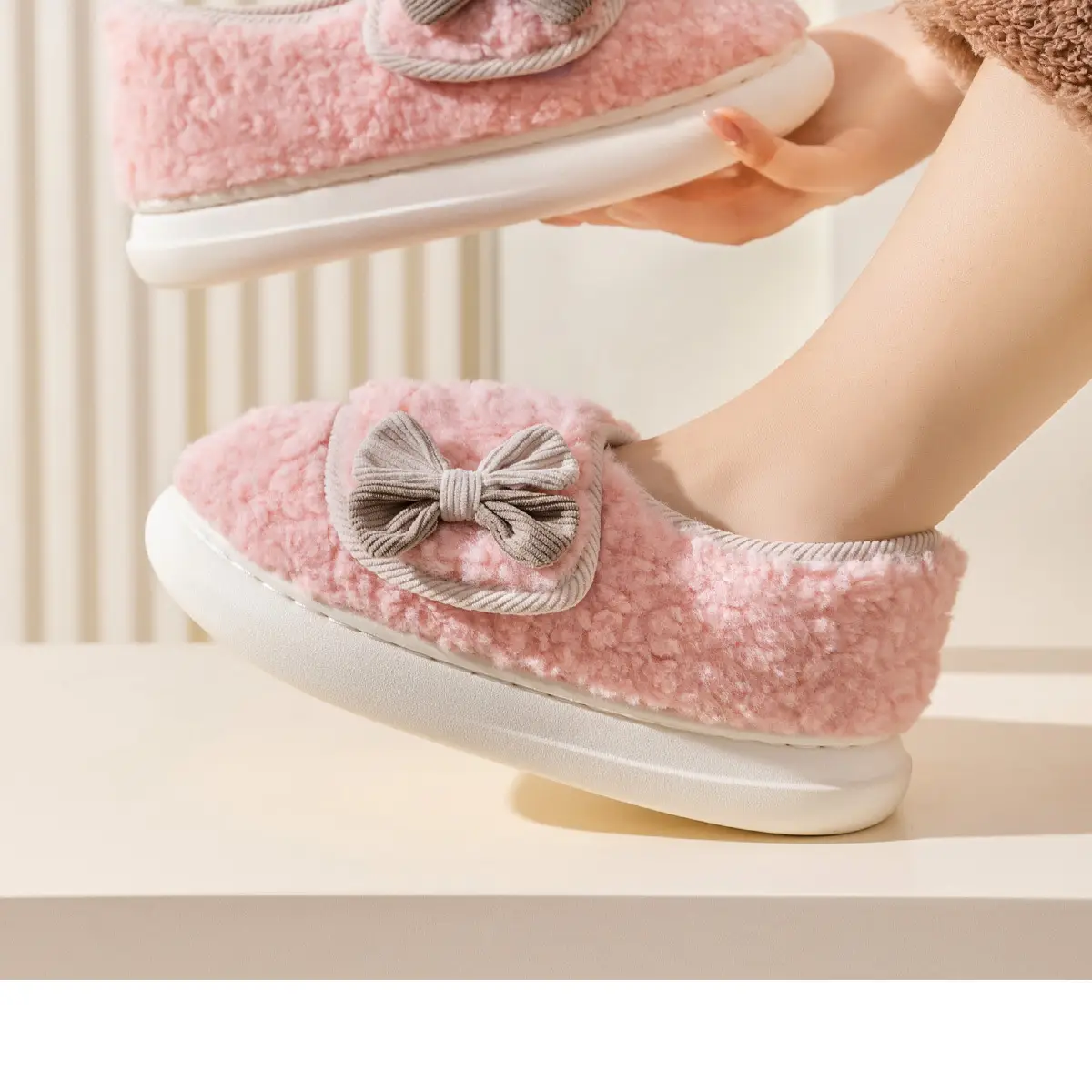 Mao Mao Slippers Pregnant Women Warm New Autumn Winter 2024 — feature 22