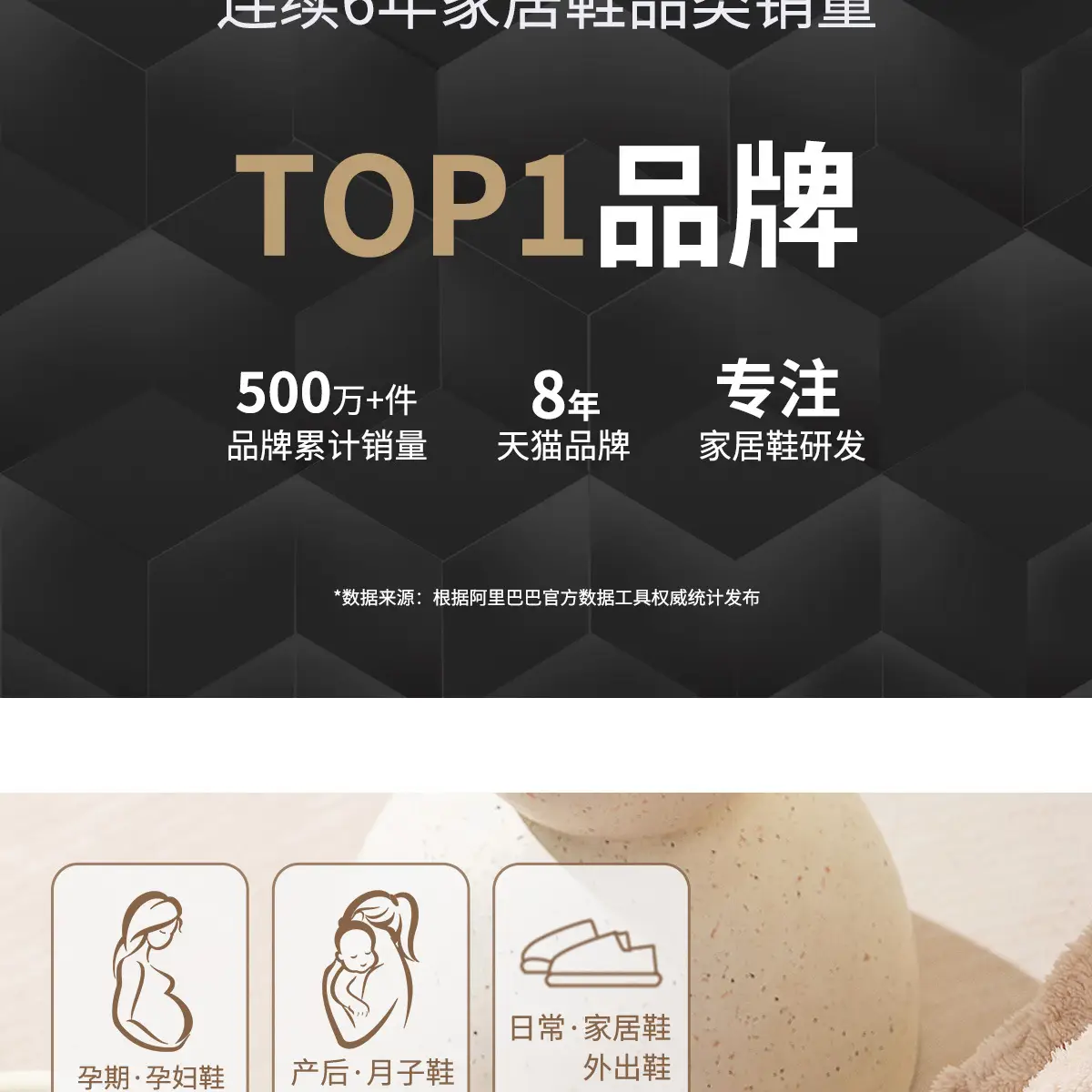 Mao Mao Slippers Pregnant Women Warm New Autumn Winter 2024 — feature 3