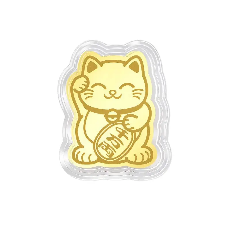 Zhou Lucky Cat Gold Foil Red Envelope Gift Box - Image 7