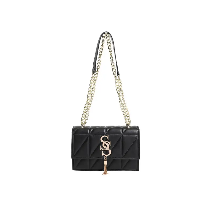White Chain Shoulder Bag for Women Niche Trendy - Image 9