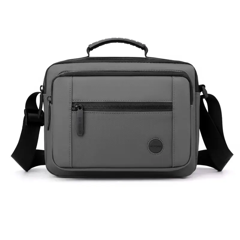 Men's Black Sports Commuter Shoulder Bag with Card Holder - Image 2