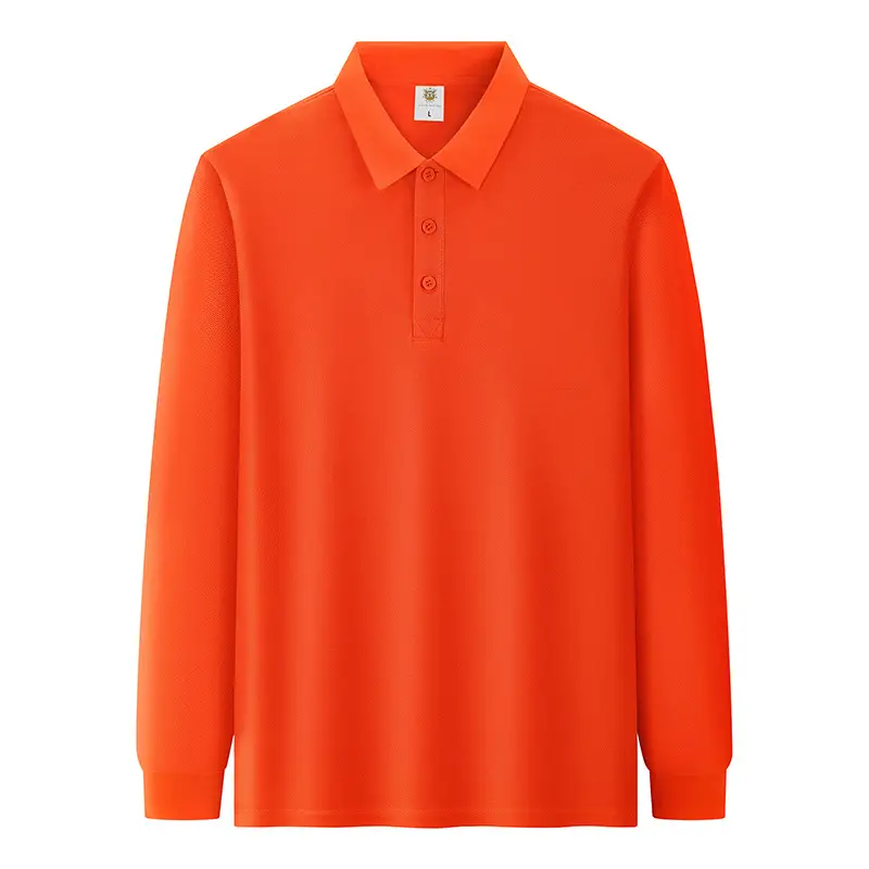 Green Cotton Polo Shirt with Embroidered Logo - Image 3