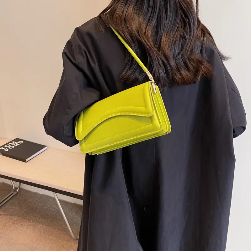 Black Shoulder Bag for Women 2023 Autumn Casual