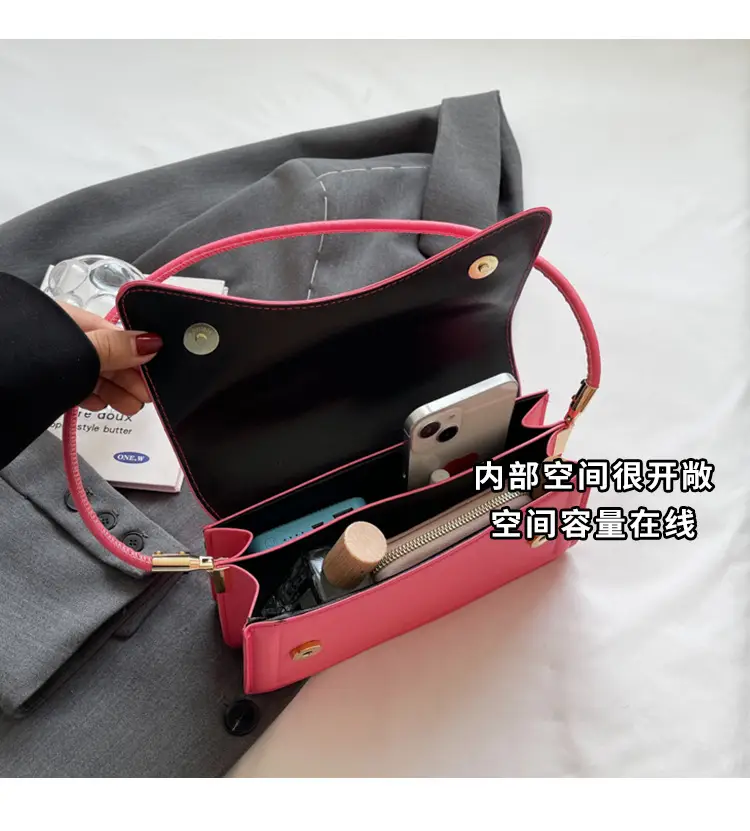 Black Shoulder Bag for Women 2023 Autumn Casual — feature 6