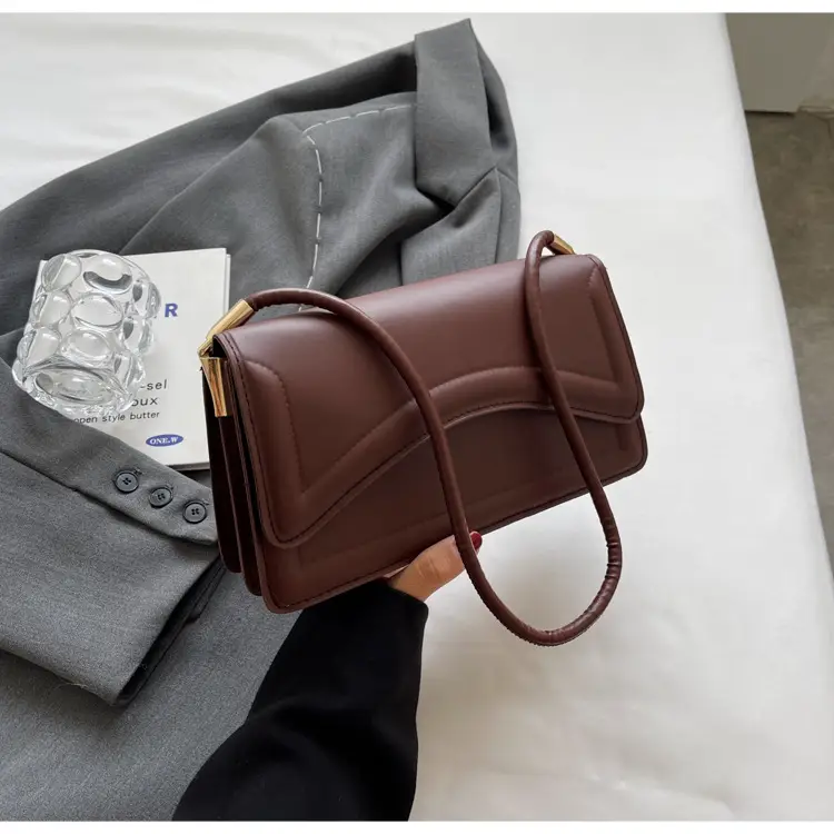 Black Shoulder Bag for Women 2023 Autumn Casual