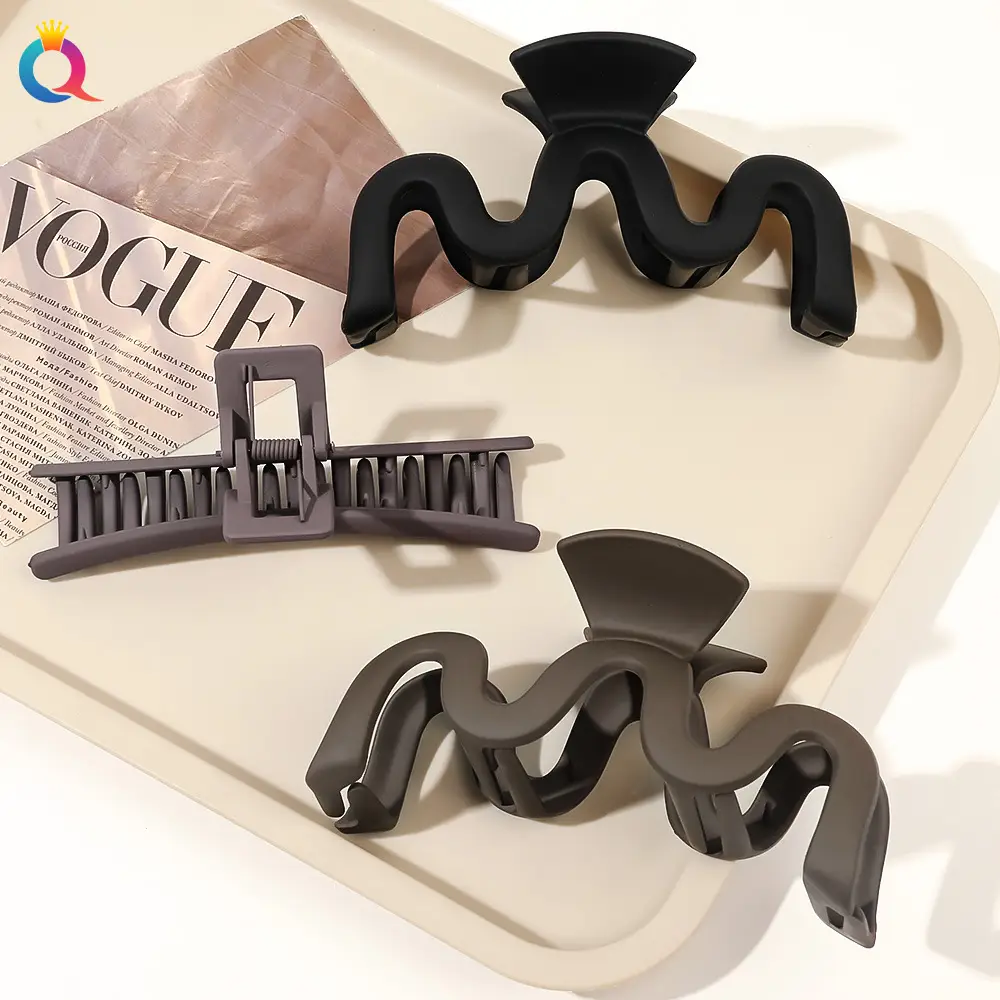 Qiyue Bow Hair Clips Black Brown Large Updo Clips — feature 27