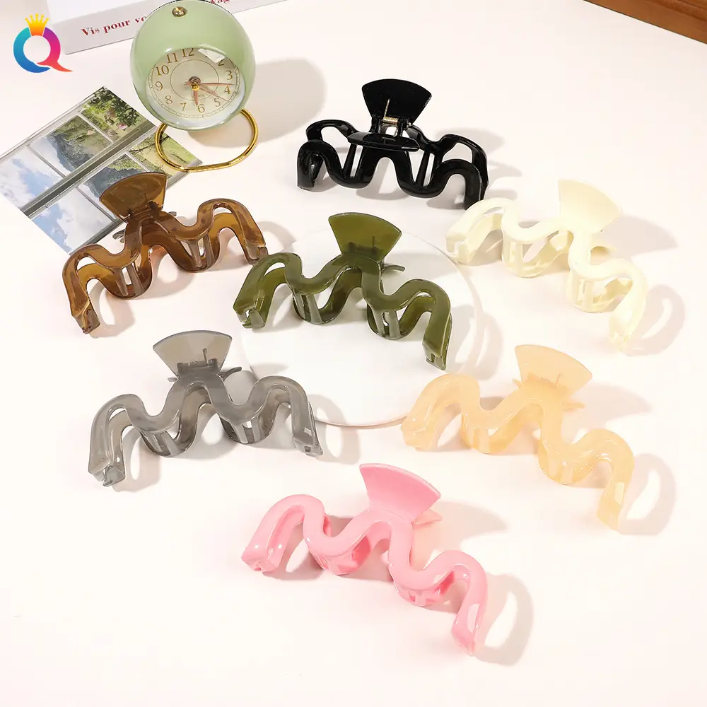 Qiyue Bow Hair Clips Black Brown Large Updo Clips — feature 31