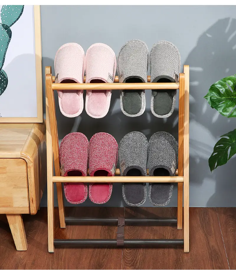 Huili Plush Thickened Soft Bottom Warm Baotou Couple Simple Home Mute Outer Wear Non-slip Indoor Winter Slippers — feature 17
