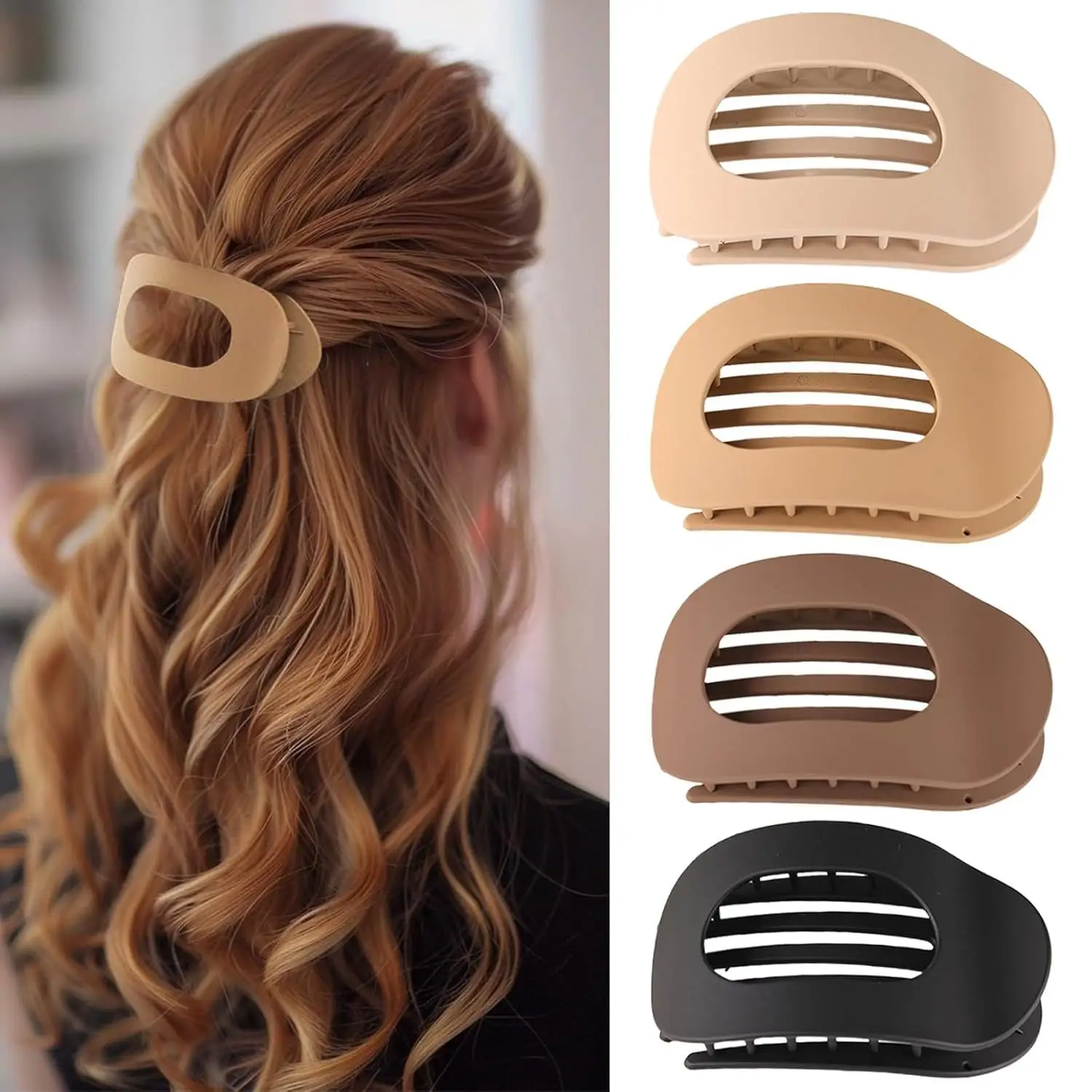 Elegant Shark Clip Hairpin for Back of Head - Image 5