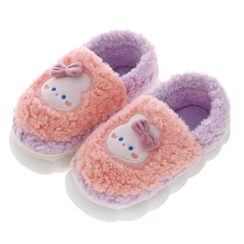 Cotton Slippers for Men and Women Can Be Worn Indoors and Outdoors in Autumn and Winter, with Non-Slip Thick Soles, Warm and Plush, Cute Slippers - Image 13
