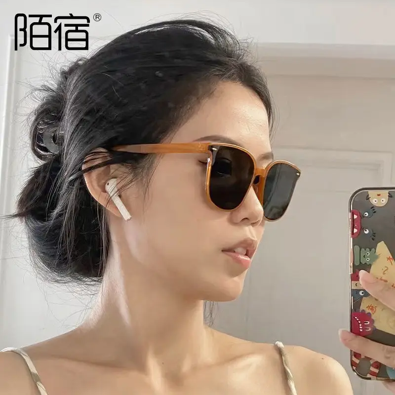 Polarized Sunglasses Flat Black 1.5mm Sunshade - Image 7