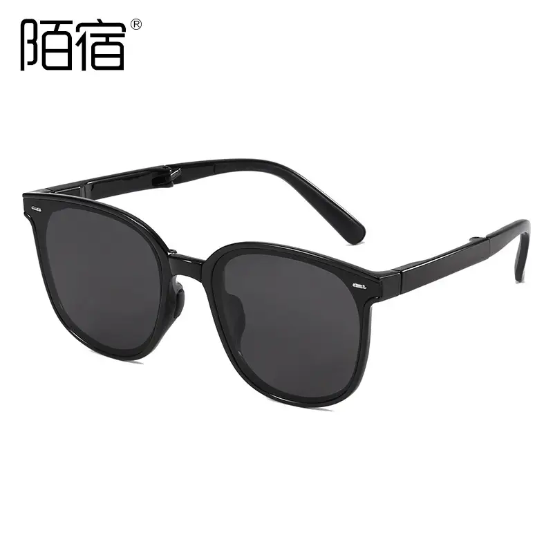 Polarized Sunglasses Flat Black 1.5mm Sunshade - Image 8