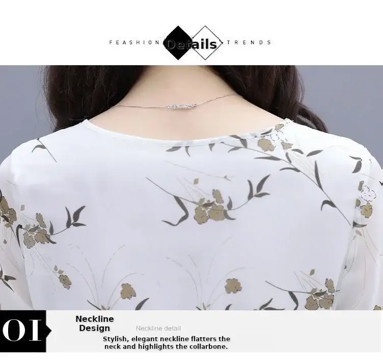 Women Printed Floral A-Line Dress 2023 Summer — feature 29