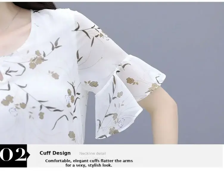 Women Printed Floral A-Line Dress 2023 Summer — feature 30