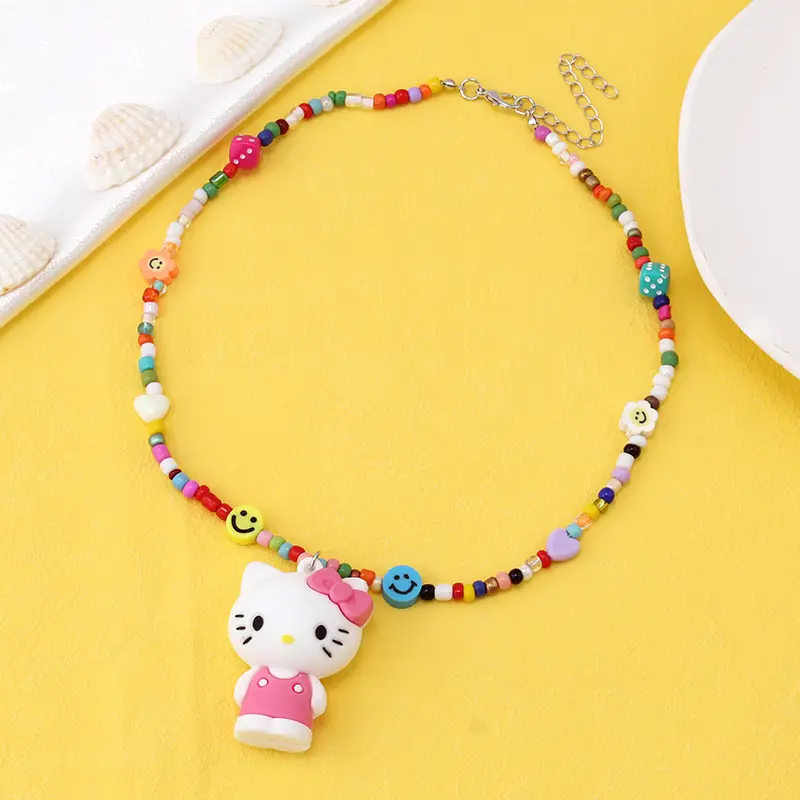 Cartoon Monster Rainbow Necklace for Women — feature 16