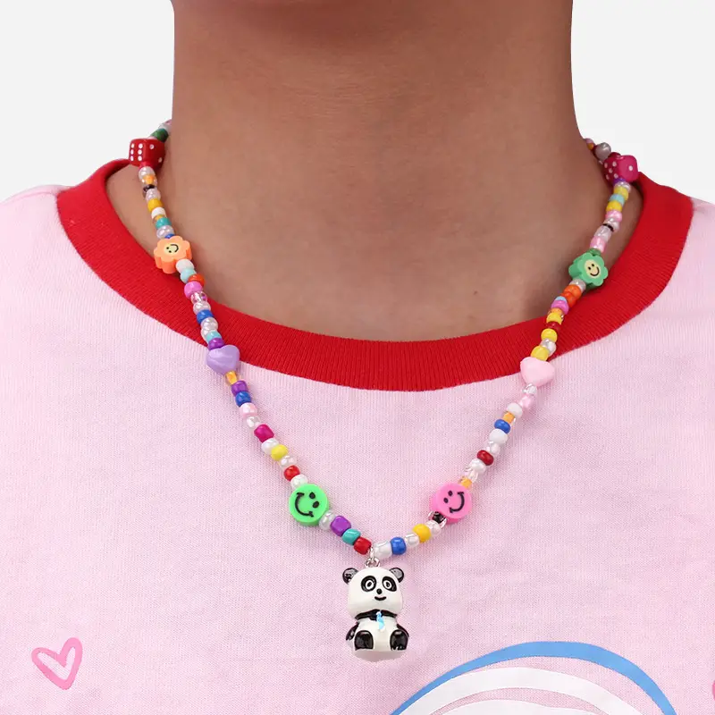 Cartoon Monster Rainbow Necklace for Women — feature 3