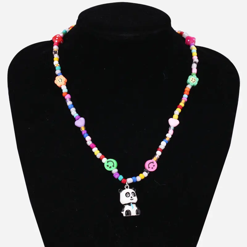 Cartoon Monster Rainbow Necklace for Women — feature 4