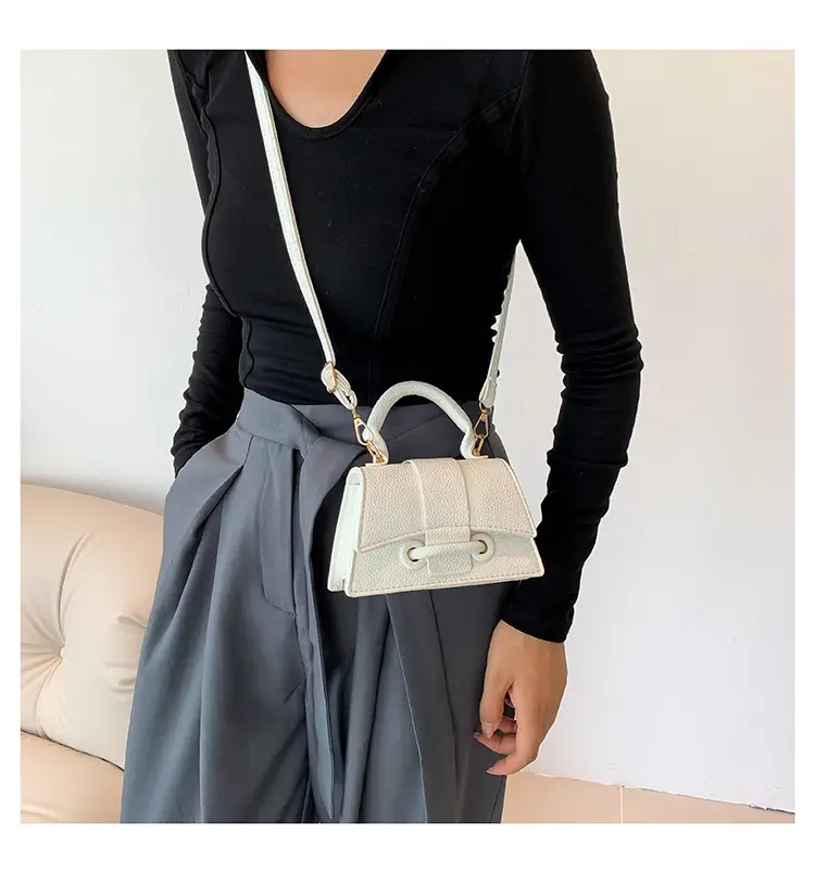 Brown Leather Shoulder Messenger Bag for Women — feature 18