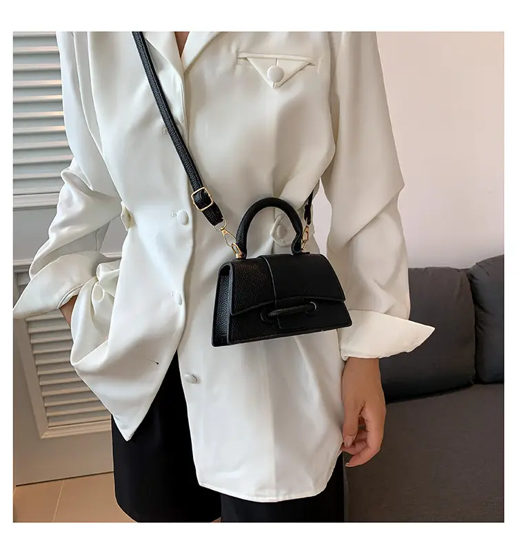 Brown Leather Shoulder Messenger Bag for Women — feature 9