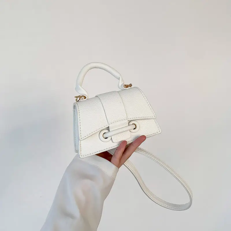 Brown Leather Shoulder Messenger Bag for Women