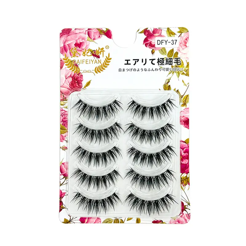 Wheat Ear False Eyelashes Thick Fake Eyelashes for Daily Wear - Image 6