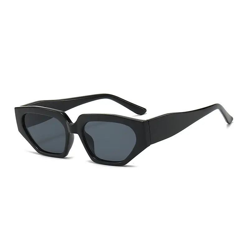Women's Cat's Eye Sunglasses Black Retro High End
