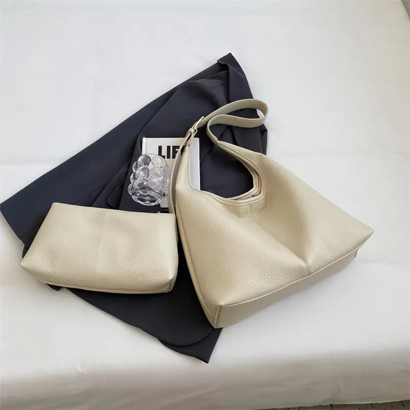 Women Retro Black Shoulder Bag 2023 Winter Textured - Image 5