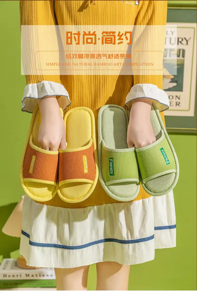 Cotton slippers for women winter home indoor autumn and winter couple new home non-slip home confinement cotton slippers winter wholesale — feature 19