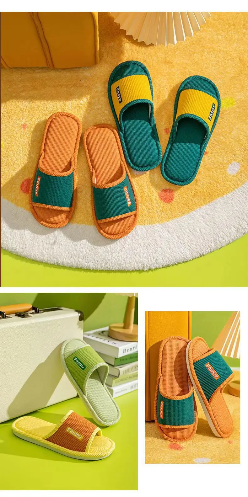 Cotton slippers for women winter home indoor autumn and winter couple new home non-slip home confinement cotton slippers winter wholesale — feature 29