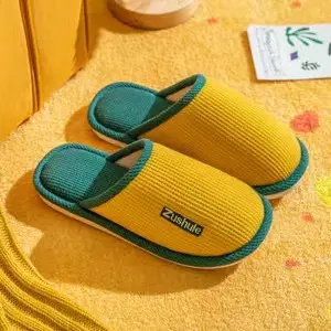 Cotton slippers for women winter home indoor autumn and winter couple new home non-slip home confinement cotton slippers winter wholesale