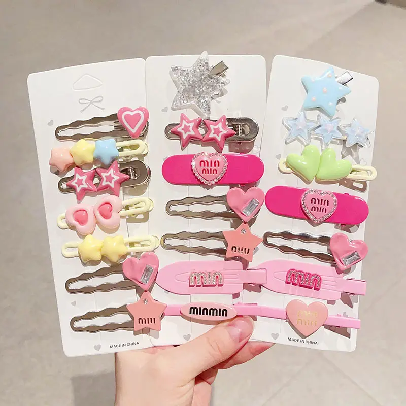 Sweet Cool Spice Girl Hairpins with Galaxy & Rhinestone Clips - Image 5