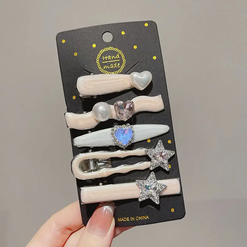 Sweet Cool Spice Girl Hairpins with Galaxy & Rhinestone Clips - Image 6