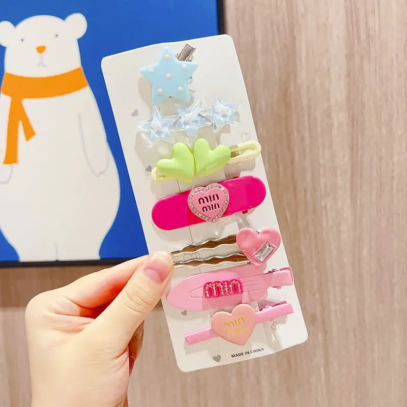 Sweet Cool Spice Girl Hairpins with Galaxy & Rhinestone Clips — feature 23
