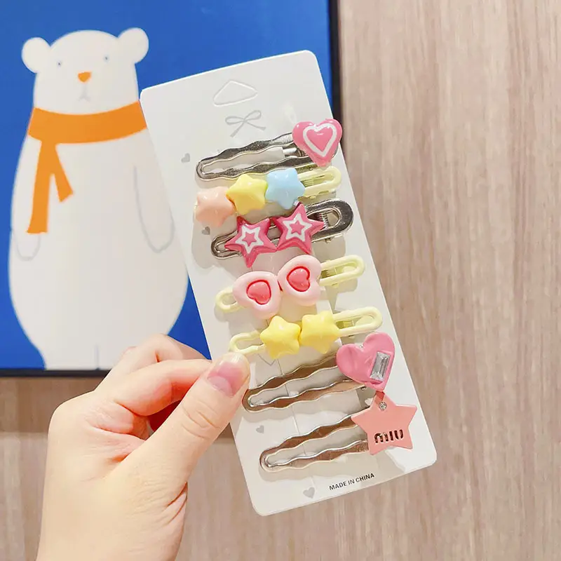 Sweet Cool Spice Girl Hairpins with Galaxy & Rhinestone Clips — feature 25