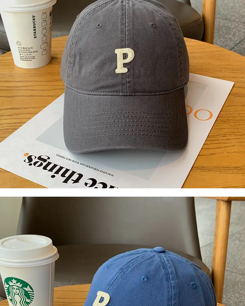 Uncle Stubble Brown P Cap Large Wide Brim — feature 18
