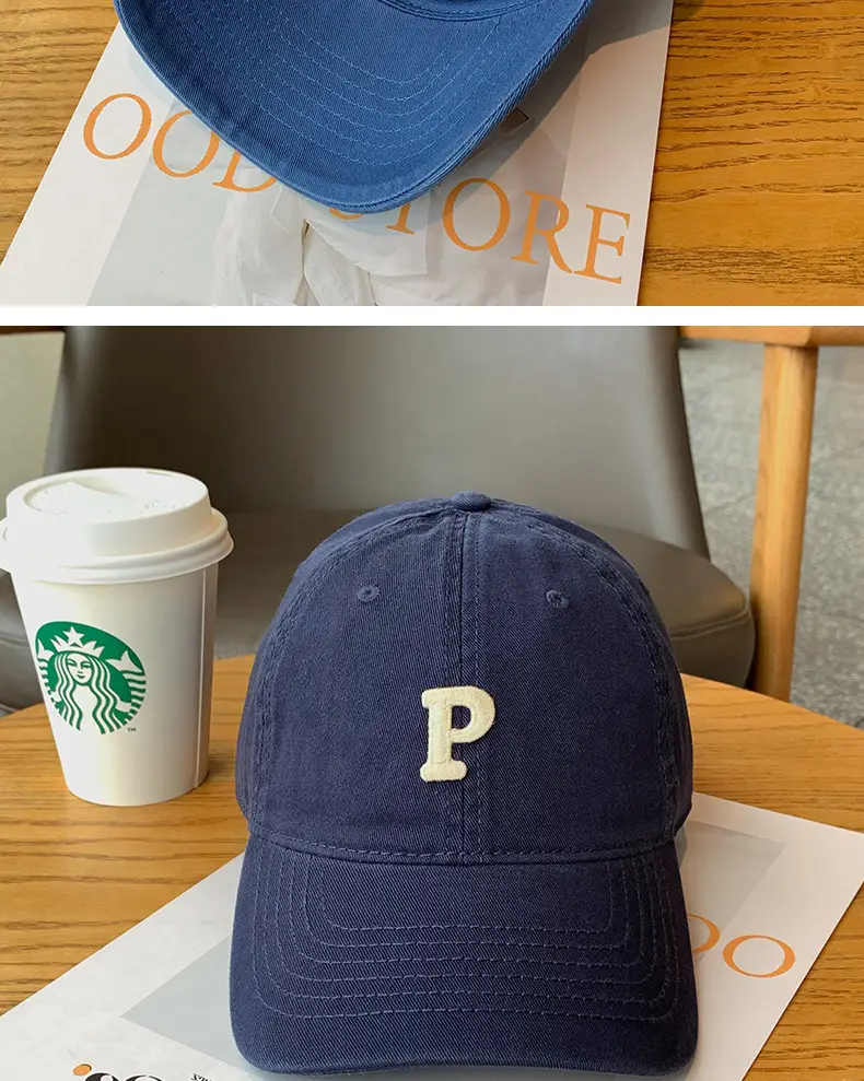 Uncle Stubble Brown P Cap Large Wide Brim — feature 20