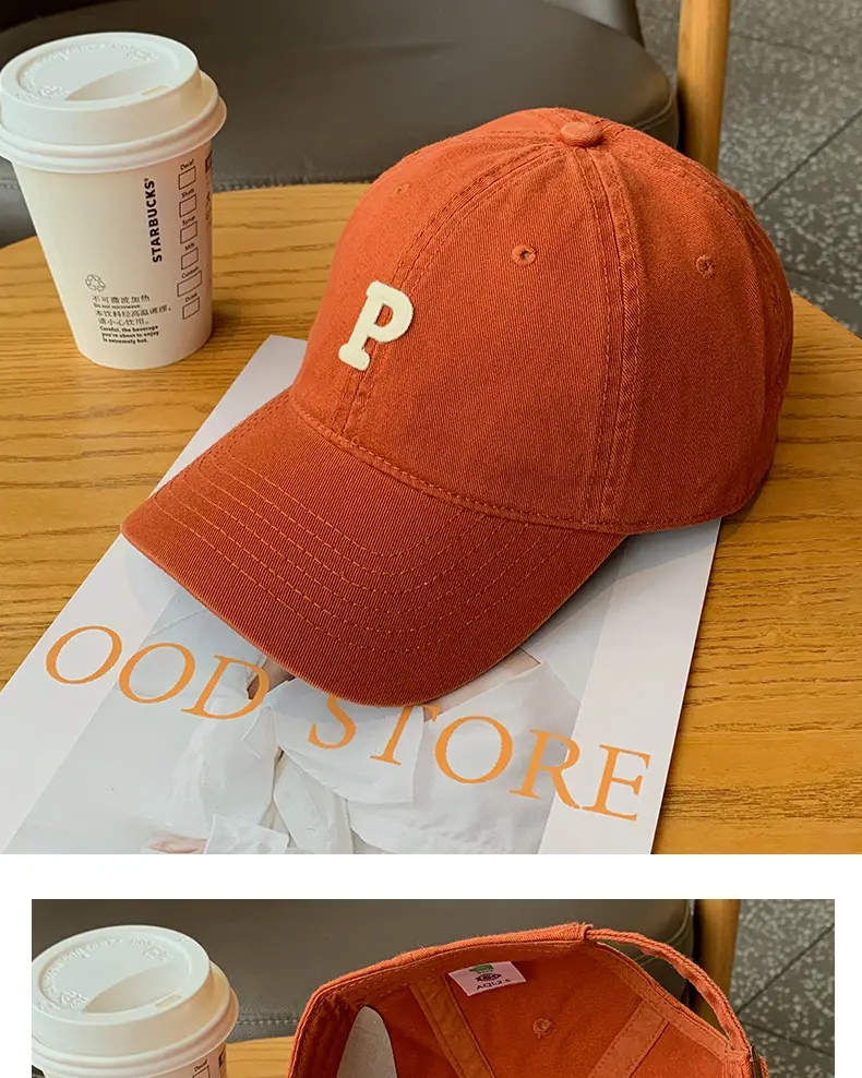 Uncle Stubble Brown P Cap Large Wide Brim — feature 8