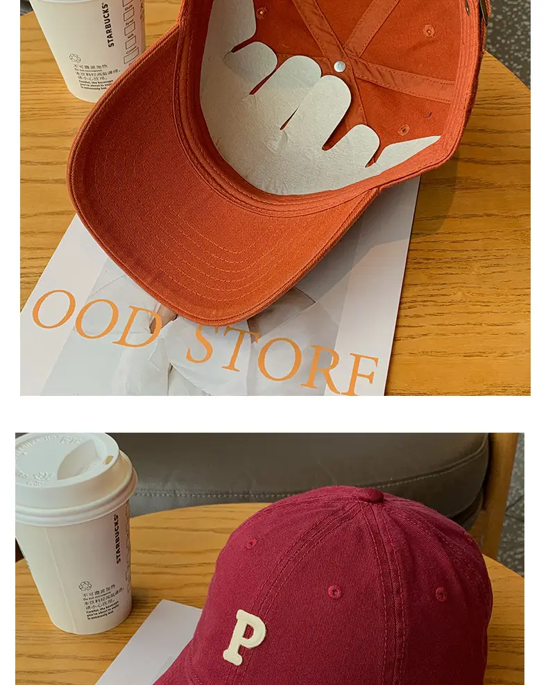 Uncle Stubble Brown P Cap Large Wide Brim — feature 9