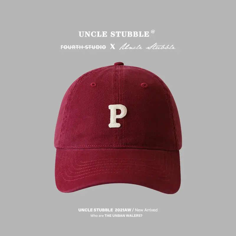 Uncle Stubble Brown P Cap Large Wide Brim - Image 10