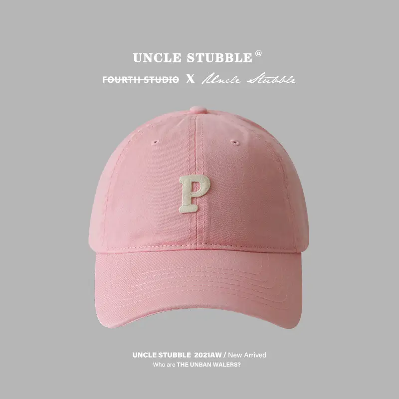 Uncle Stubble Brown P Cap Large Wide Brim - Image 6