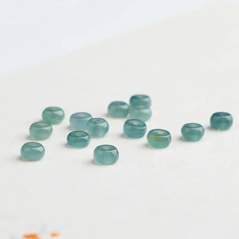 Natural Jade Green Beads Bracelet Accessories - Image 2