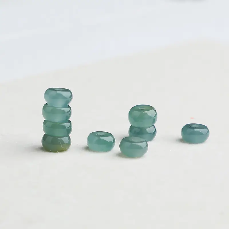 Natural Jade Green Beads Bracelet Accessories - Image 4