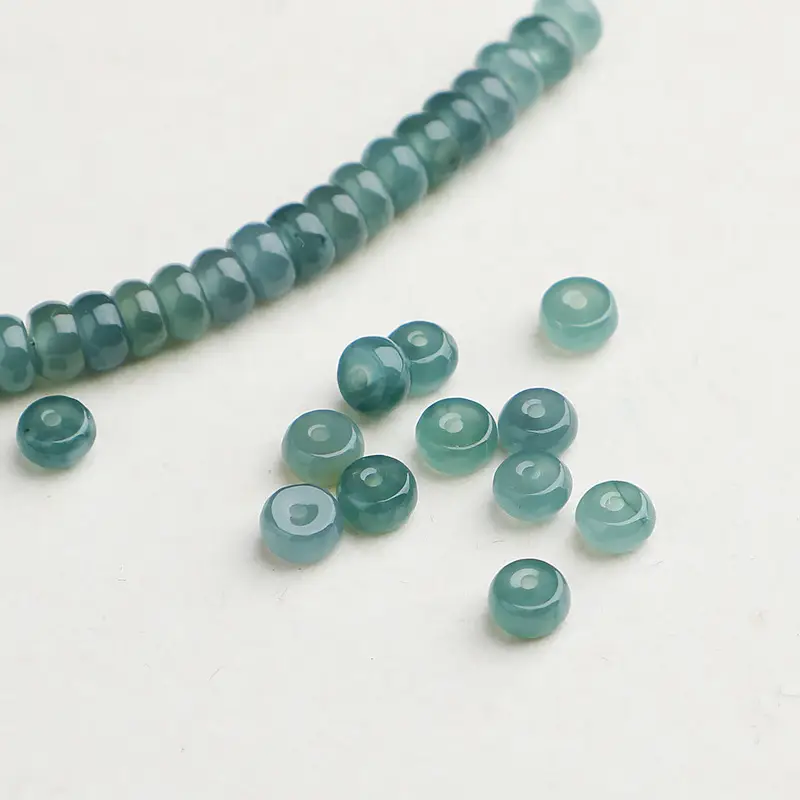 Natural Jade Green Beads Bracelet Accessories - Image 5