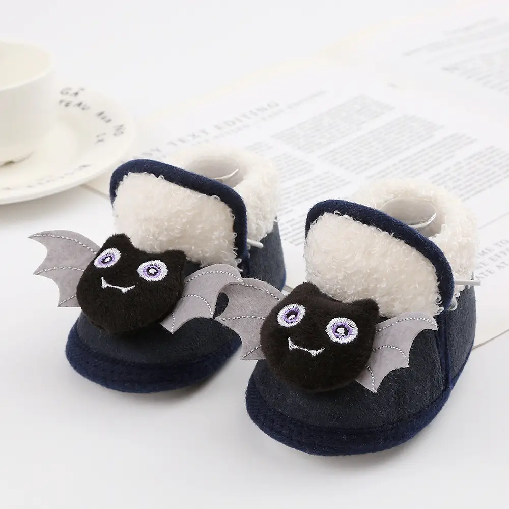 New cartoon cute baby shoes 3-5-7-9yue baby shoes cotton shoes soft bottom non-slip toddler shoes 0-1 years old newborn