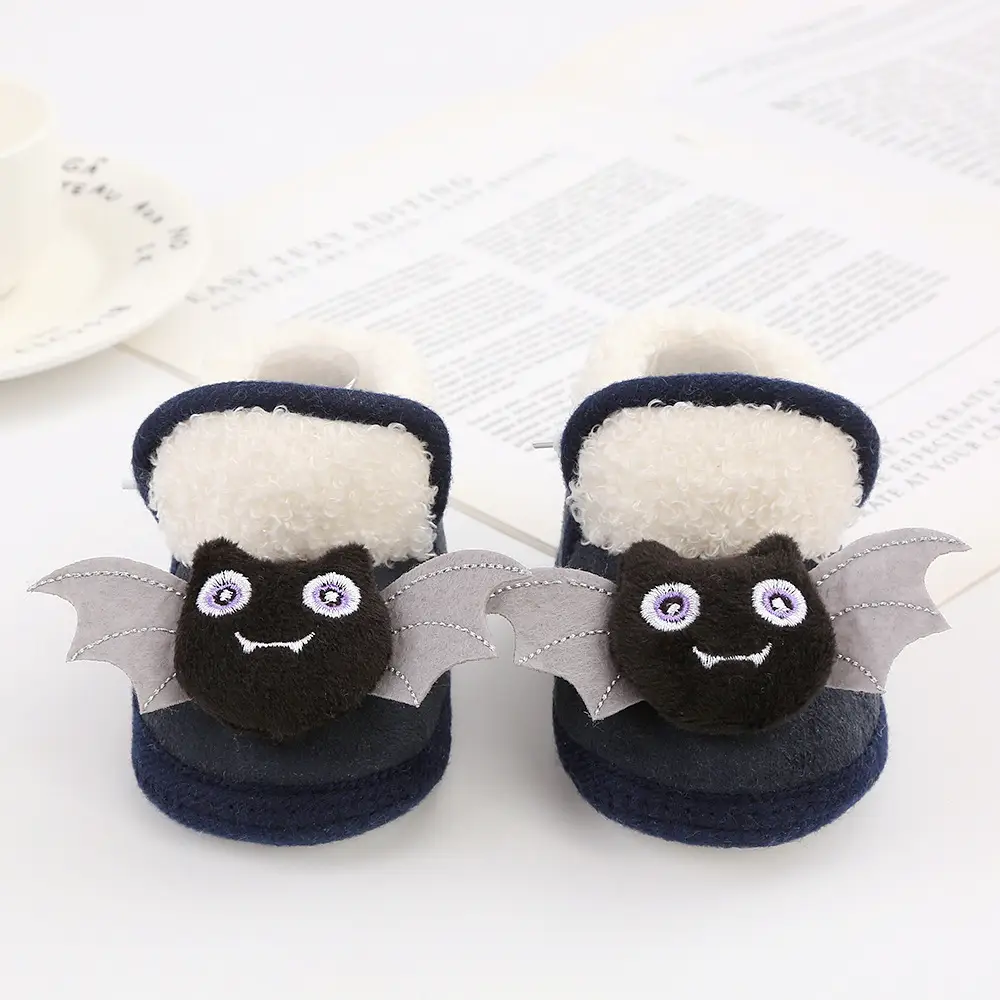 New cartoon cute baby shoes 3-5-7-9yue baby shoes cotton shoes soft bottom non-slip toddler shoes 0-1 years old newborn — feature 14