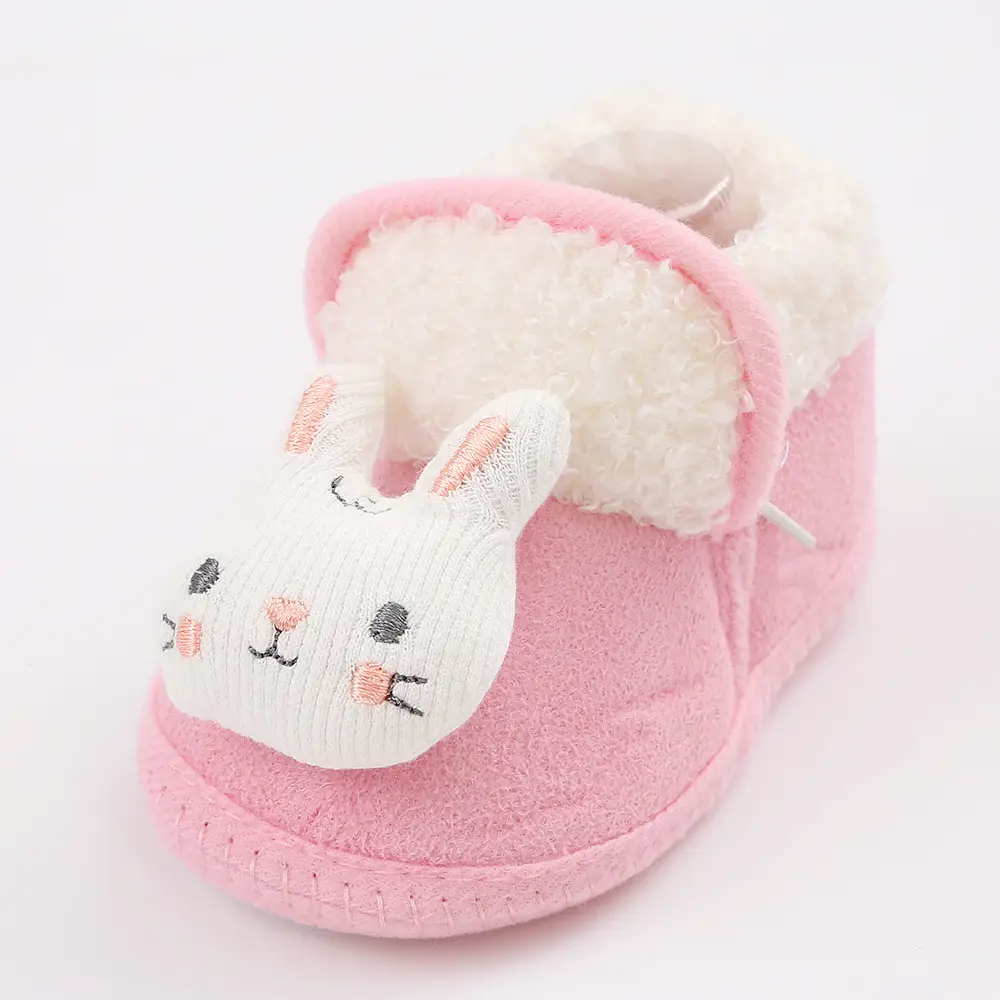 New cartoon cute baby shoes 3-5-7-9yue baby shoes cotton shoes soft bottom non-slip toddler shoes 0-1 years old newborn — feature 18