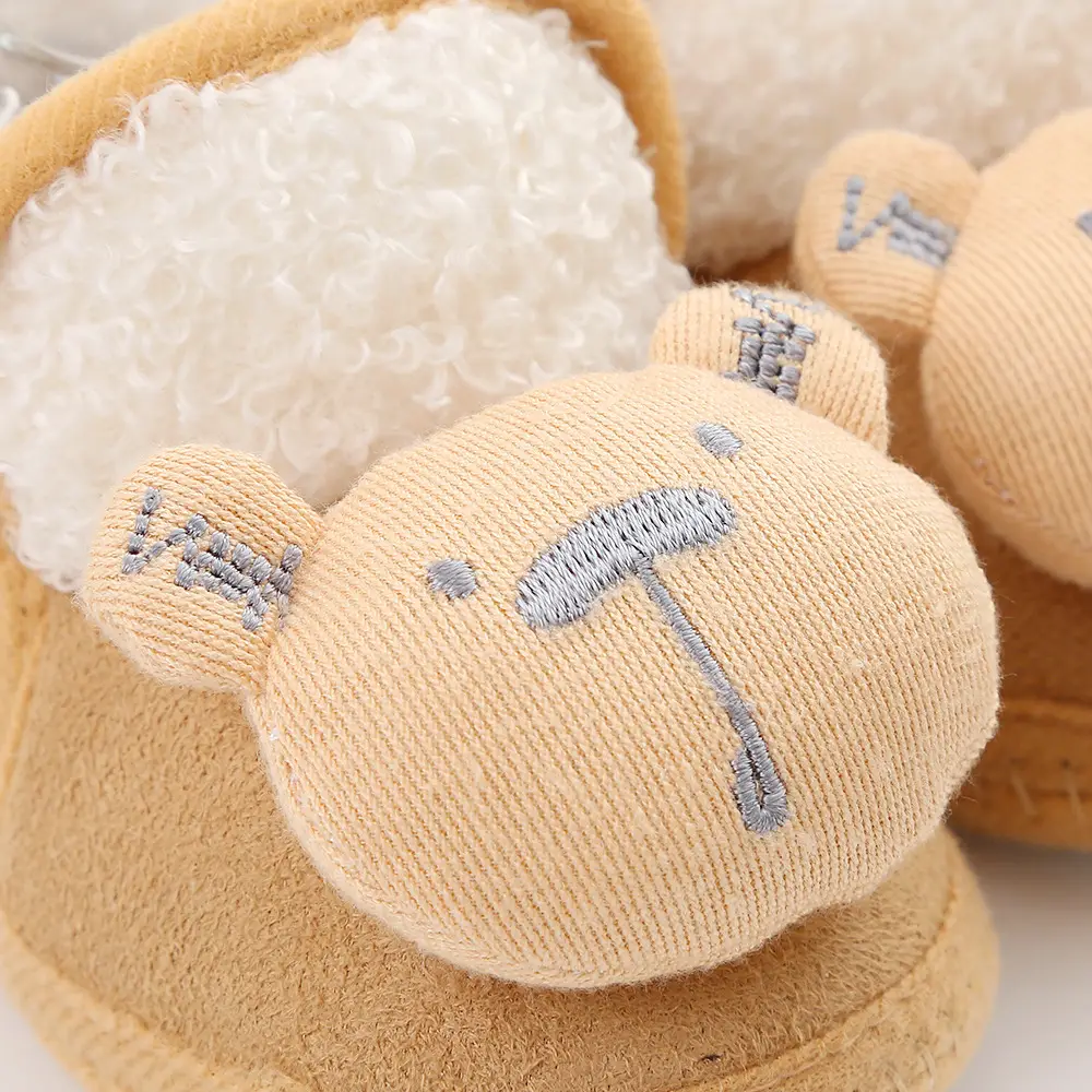 New cartoon cute baby shoes 3-5-7-9yue baby shoes cotton shoes soft bottom non-slip toddler shoes 0-1 years old newborn — feature 3