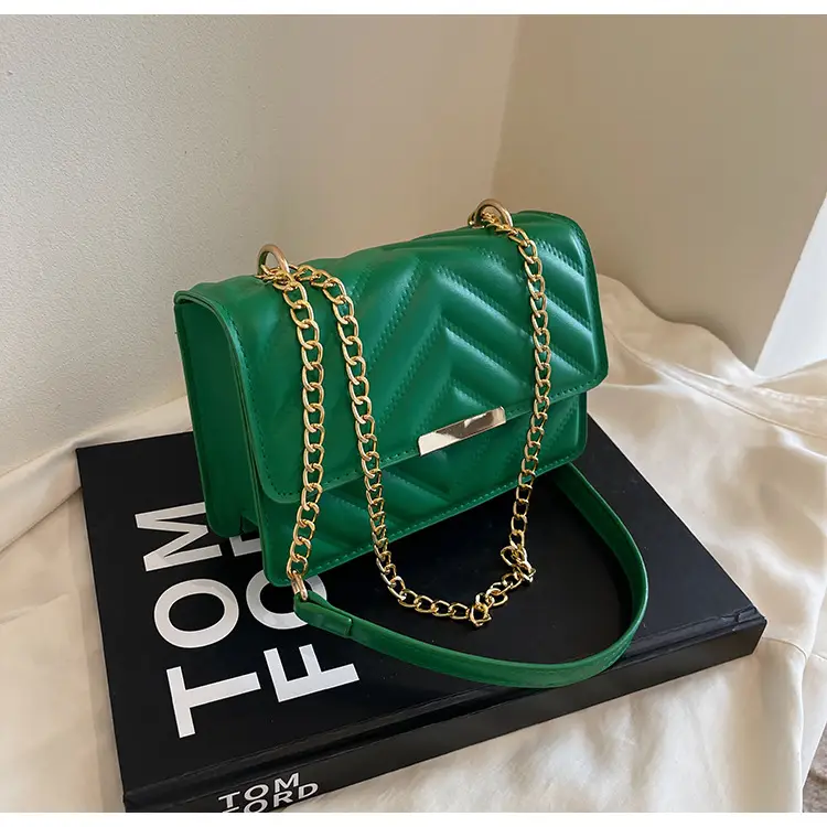 Black Quilted Chain Shoulder Bag for Women 2023 — feature 23