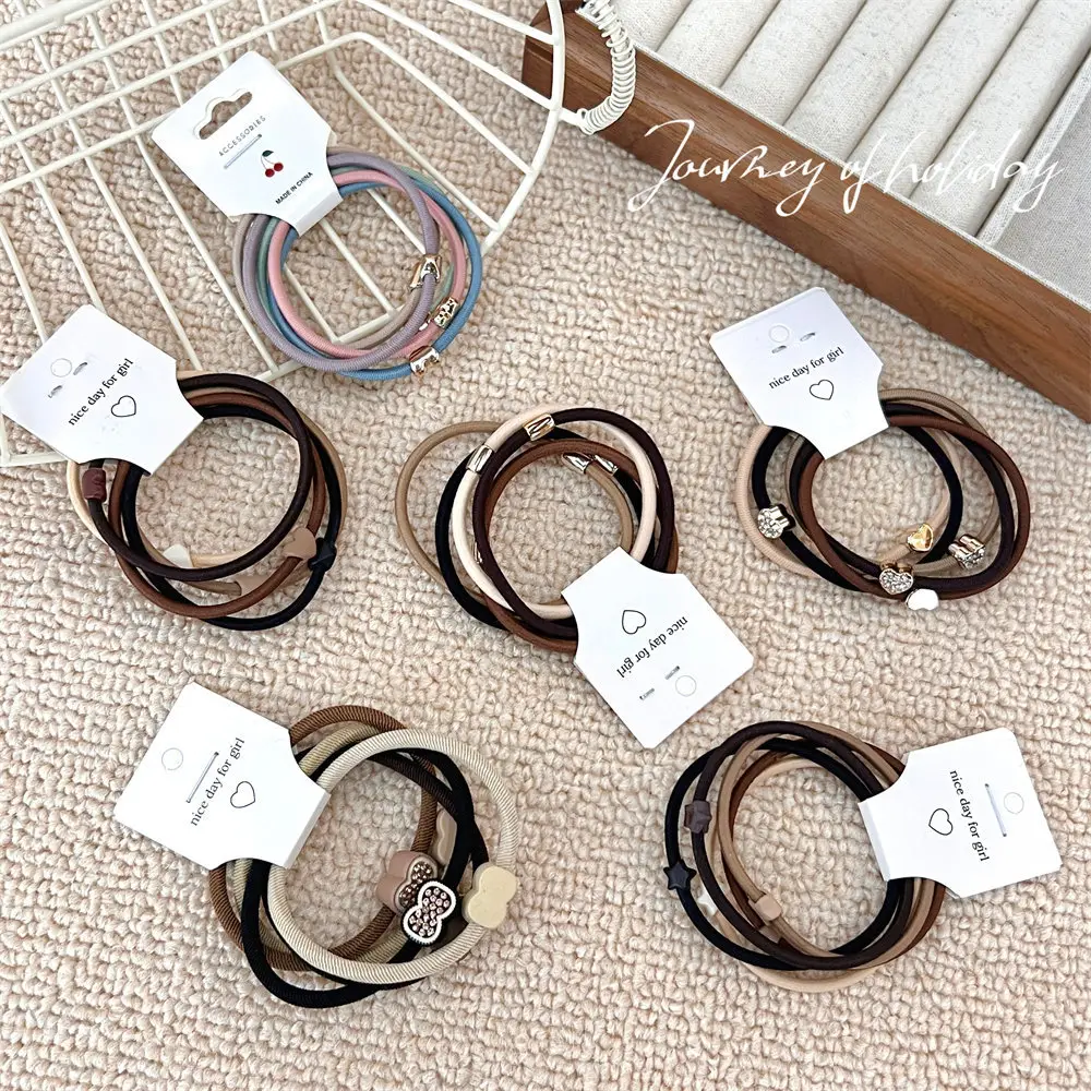 Milk Brown Hair Band 5.5cm Set